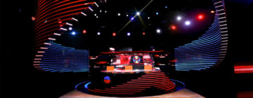 Tencent Sports NBA studio from Clickspring Design