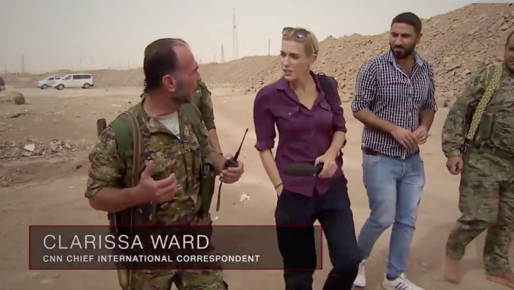 CNN promo spotlights Clarissa Ward's intrepid reporting NewscastStudio