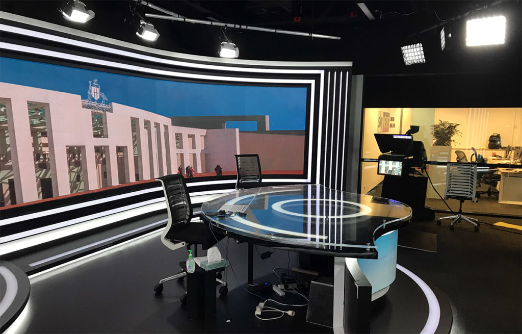 Sky News Australia updates remote studio tech NewscastStudio