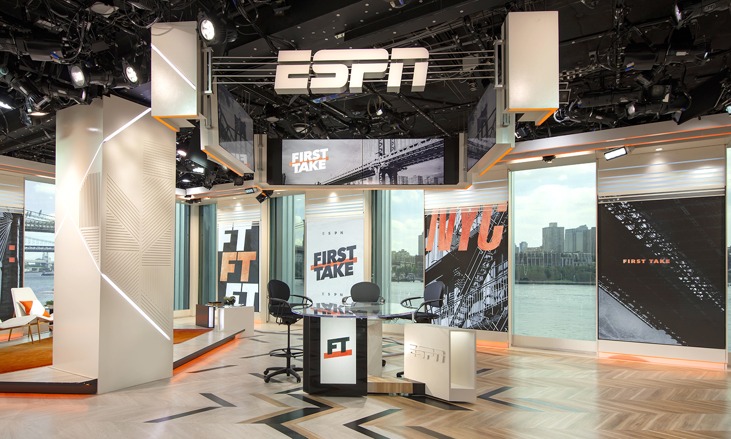 First Take (2018-2025) Broadcast Set Design Gallery