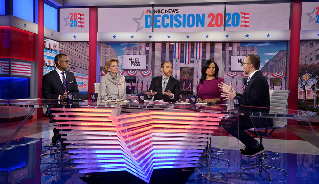 NBC News turns Studio 6A into Election HQ NewscastStudio