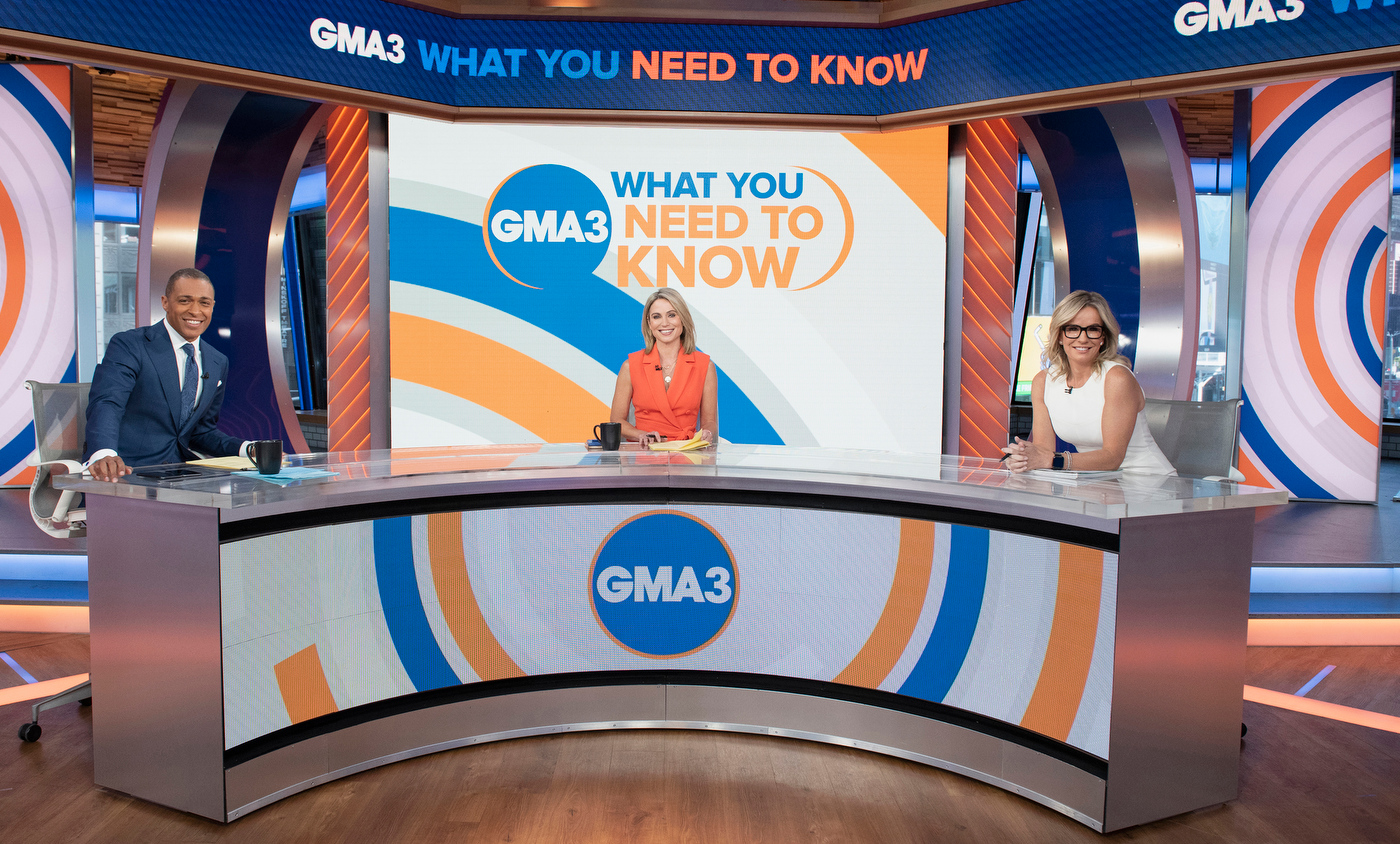 ‘GMA3’ moves back into its old space with onset graphics that better