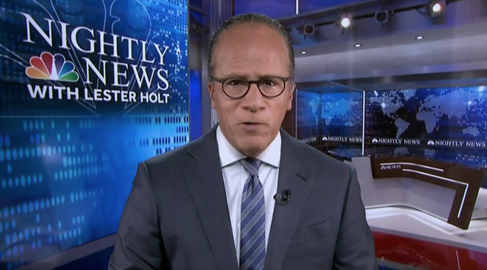 'NBC Nightly News' updates video wall graphics for remote production