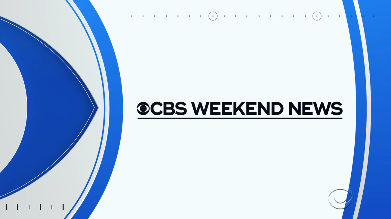 CBS Weekend News Motion Graphics and Broadcast Design Gallery