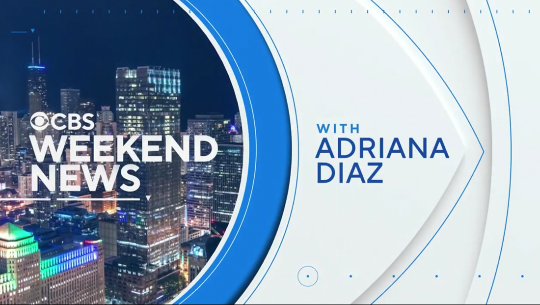 'CBS Weekend News' gets updated open NewscastStudio