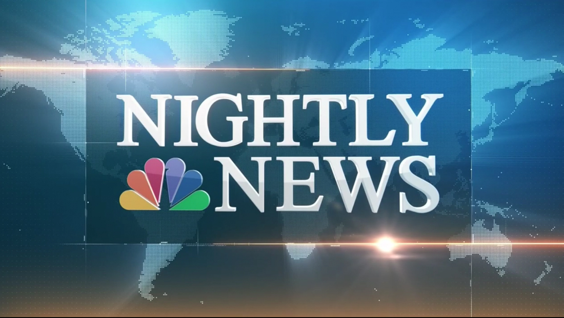 NBC updates weekend 'Nightly News' opens NewscastStudio