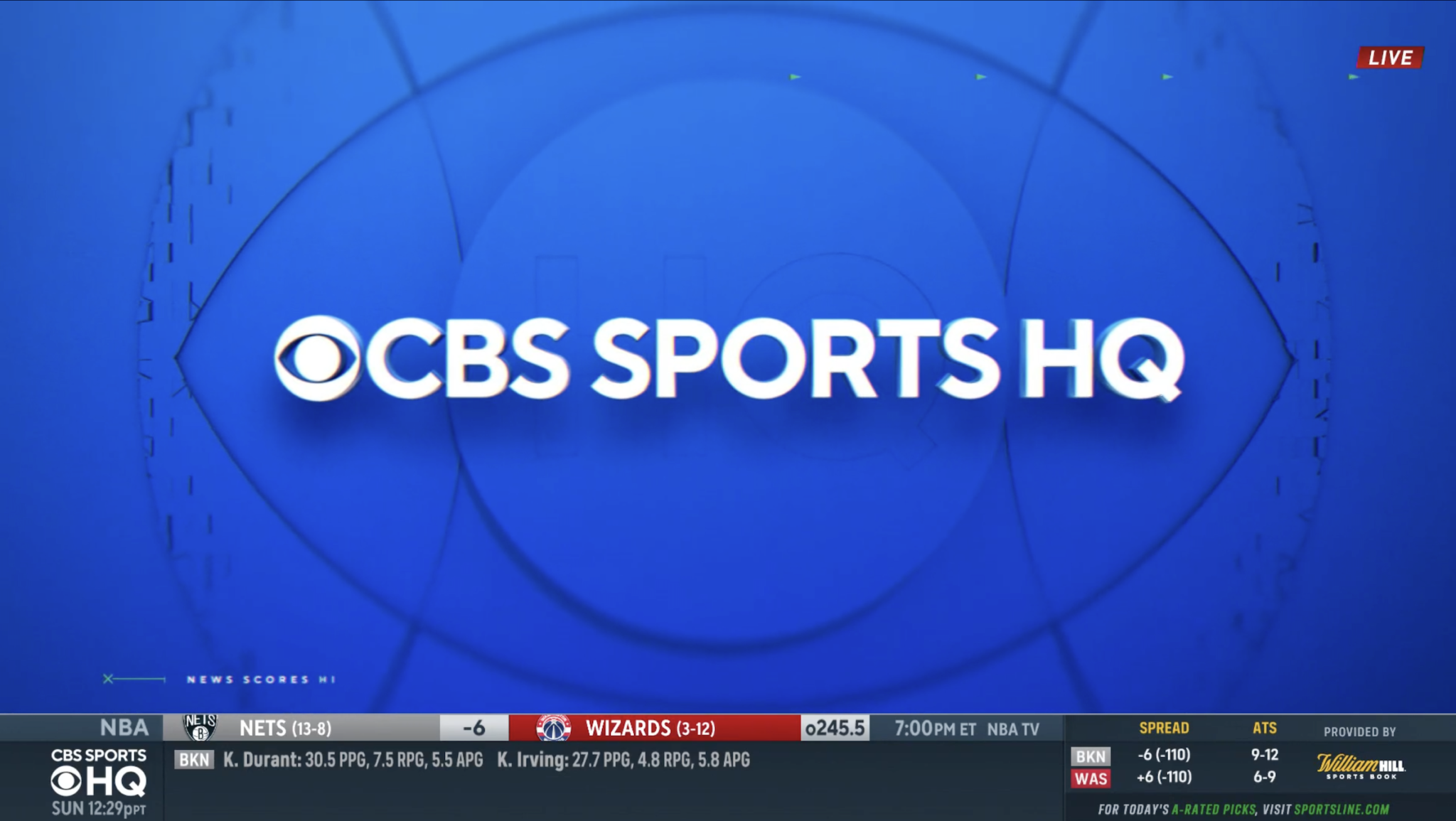 CBS Sports begins rolling out updated logo design following network