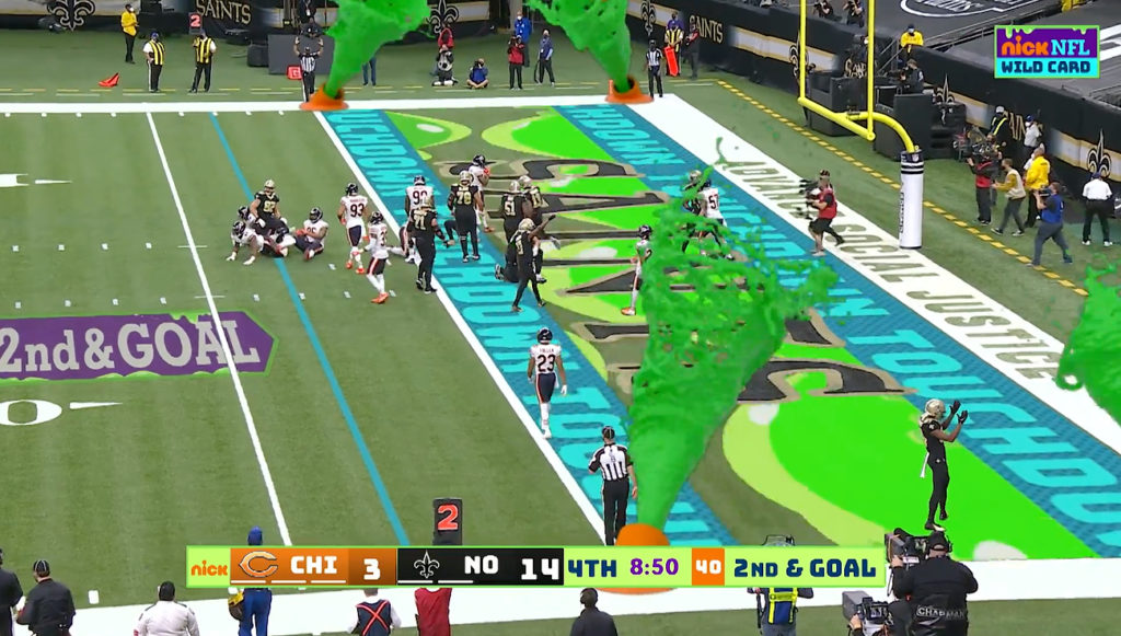 Nickelodeon brings funfilled NFL broadcast to air with help of