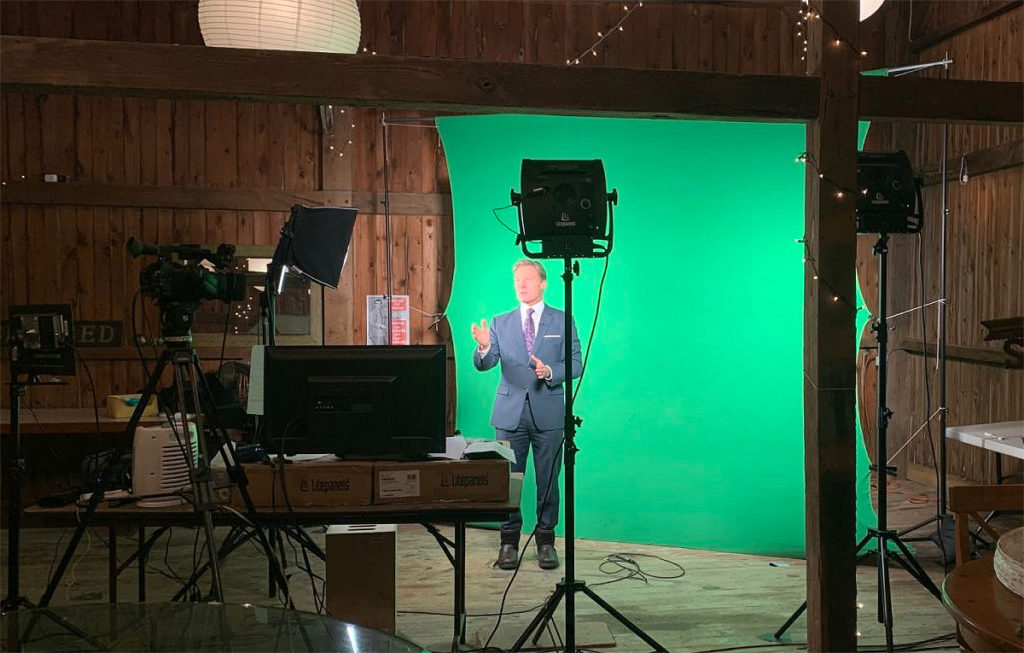 Lonnie Quinn returns to the barn for national weather forecast