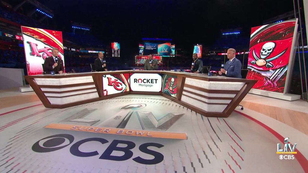 CBS Super Bowl set adjusts to new normal with Tampainspired look