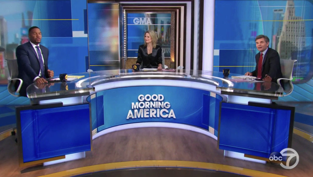 'Good Morning America' switches anchor desks NewscastStudio
