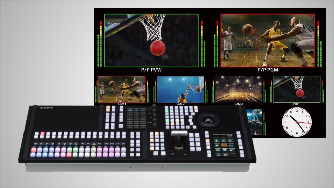 Switcher de Produção MLS-X1 Live - Sony Pro