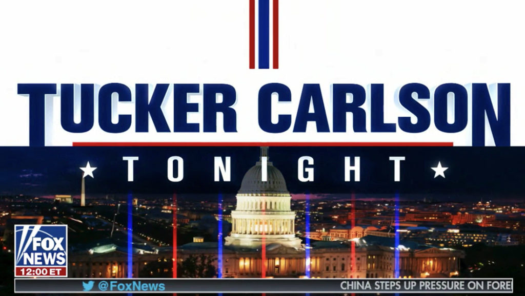 'Tucker Carlson Tonight' gets new look NewscastStudio