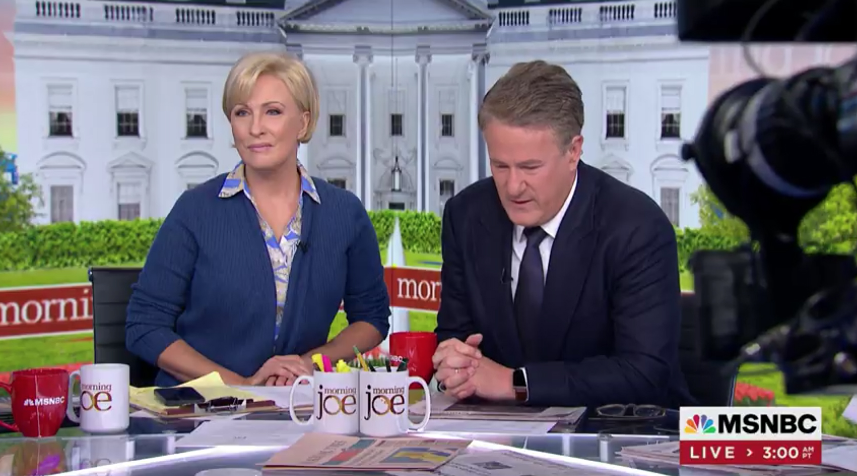 Mika Brzezinski and Joe Scarborough