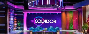 El Colador on Telemundo estudio