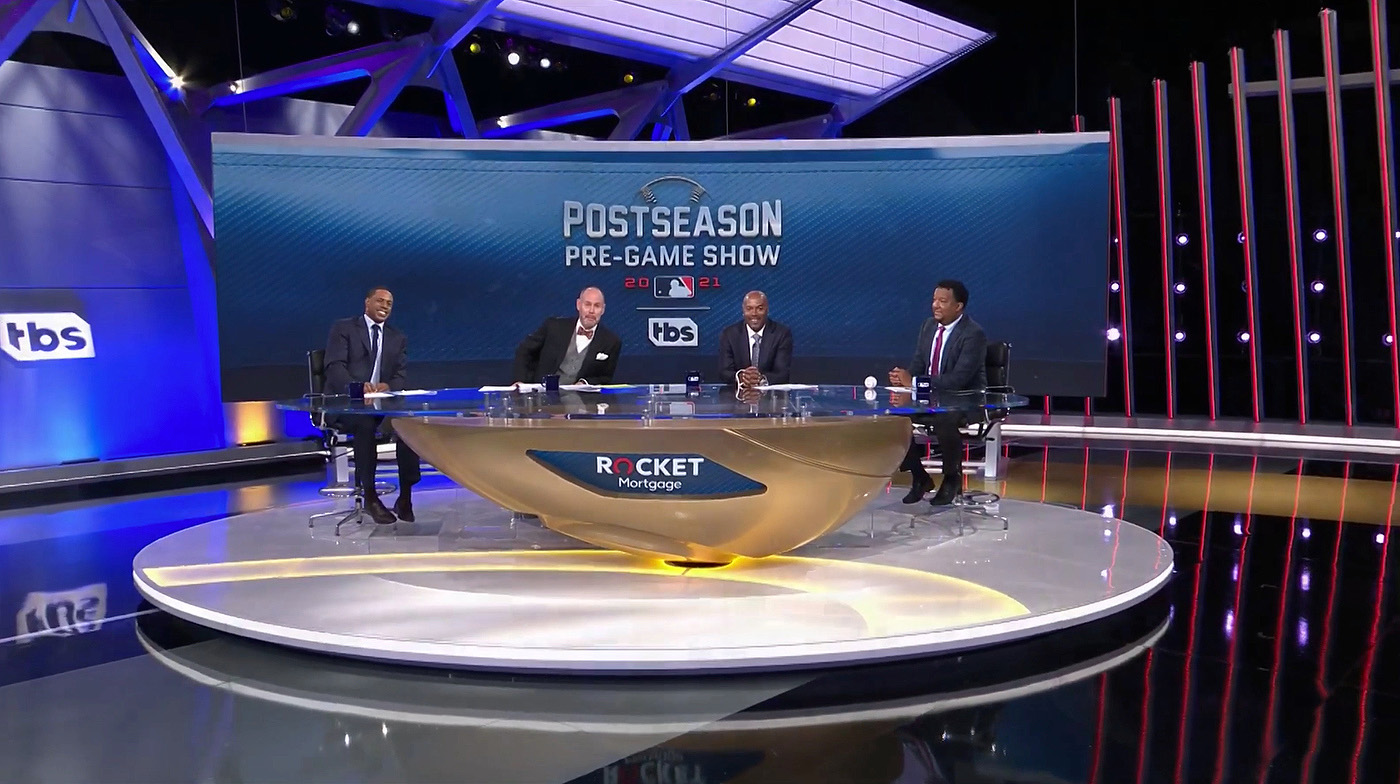 MLB on TBS Broadcast Set Design Gallery