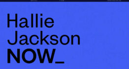 Hallie Jackson Now title card and logo