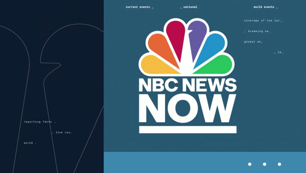 NBC News Now overhauls graphics NewscastStudio