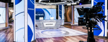 CBS News Streaming Network studio at CBS Broadcast Center