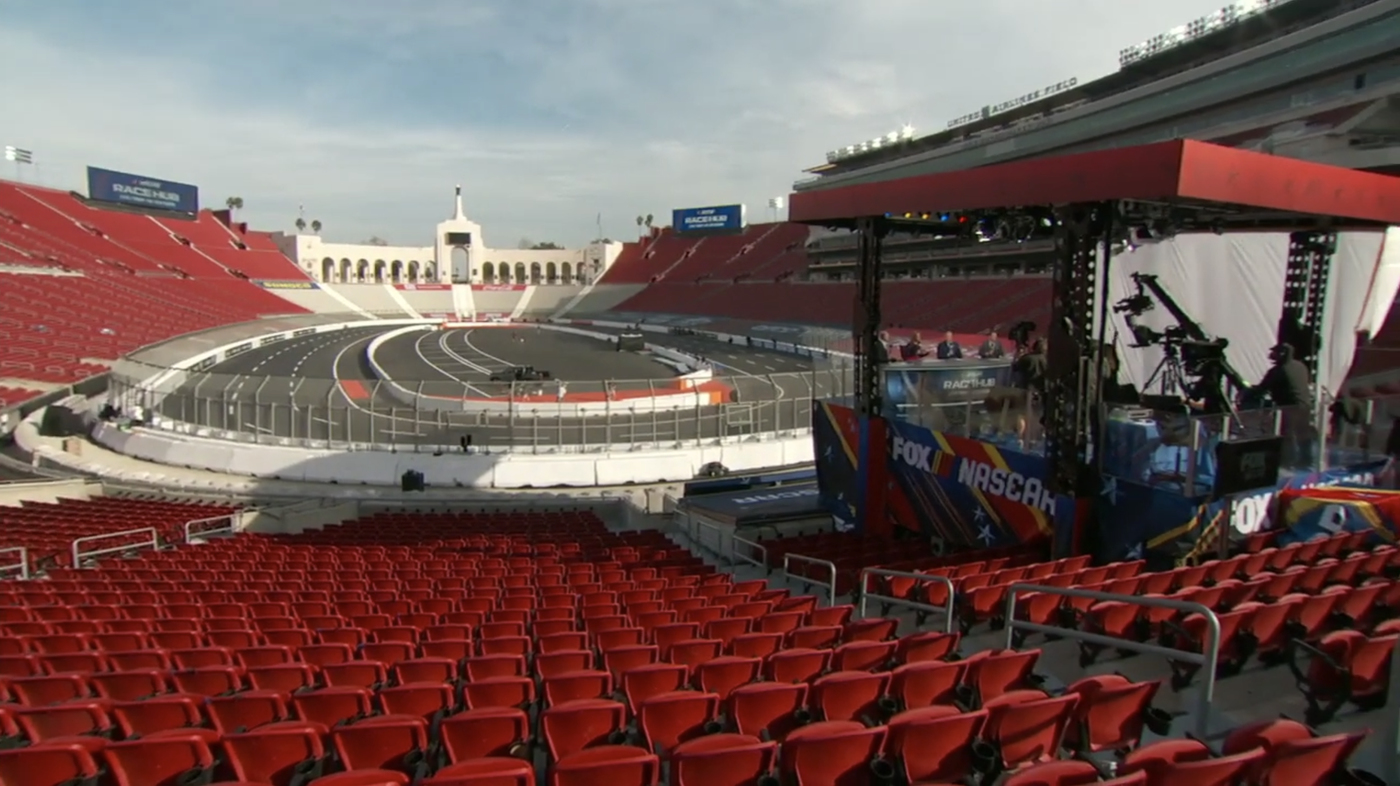 NASCAR RaceHub goes on location for Clash at the Coliseum