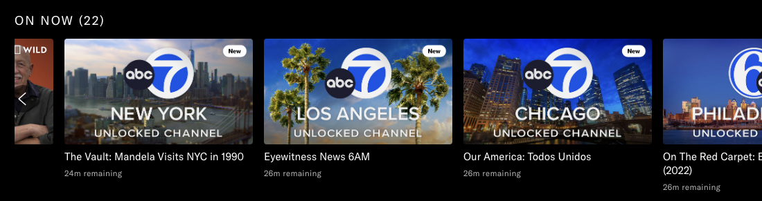 ABC launches 'Unlocked' streaming channels in major markets, revamps  website - NewscastStudio