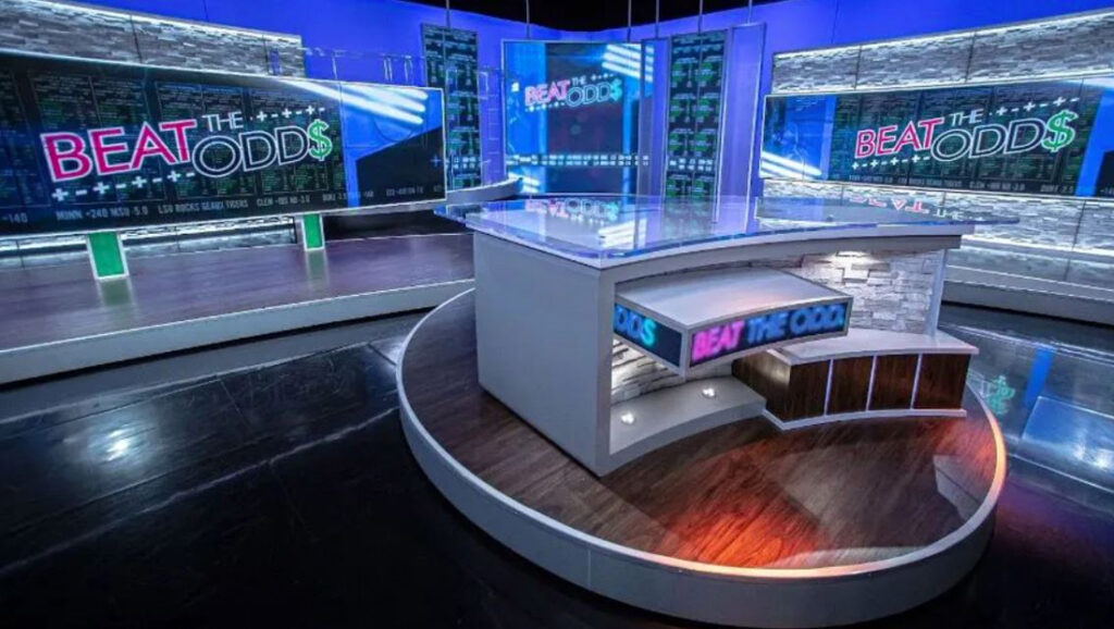 Gray launching sports betting series from Vegas station's news set