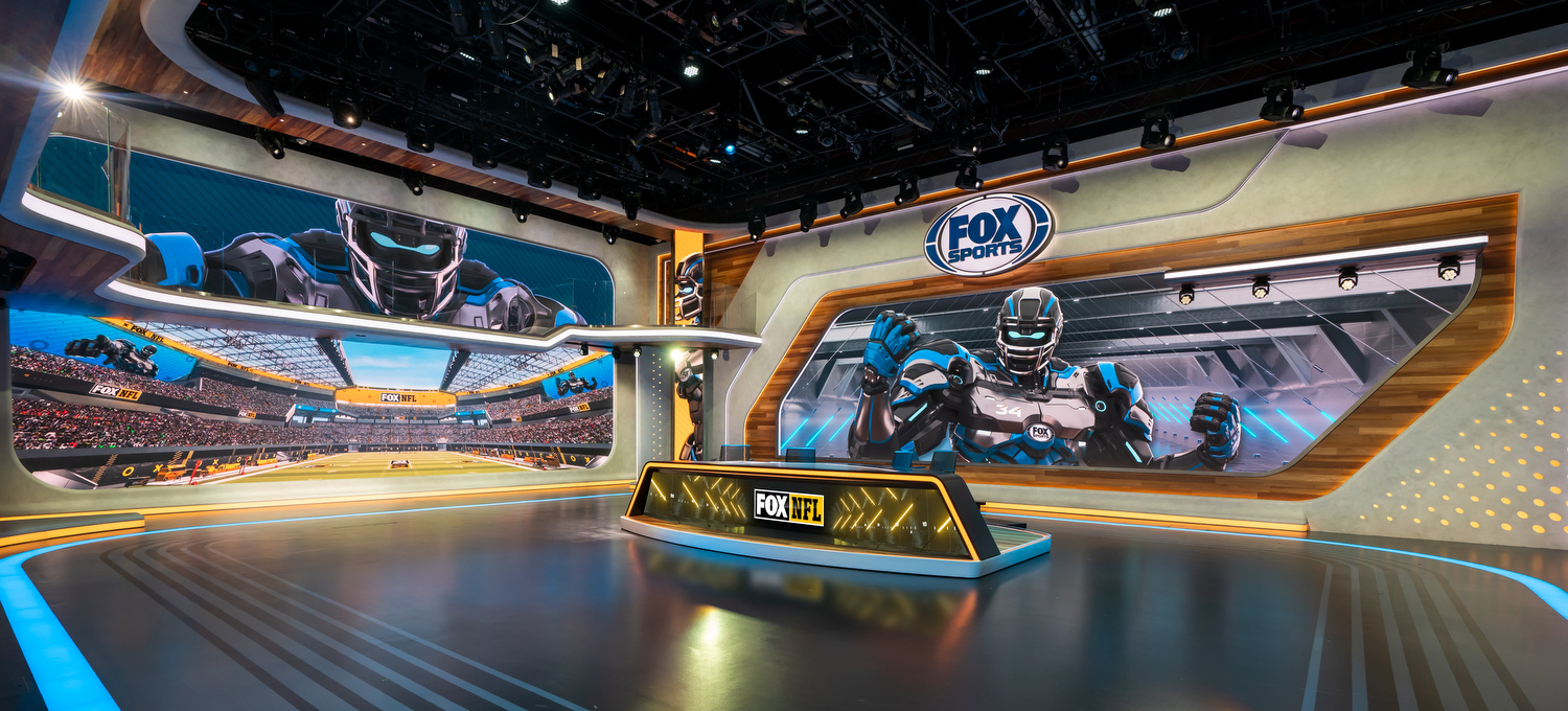 Fox Sports combines tech, scenery in massive Studio A overhaul