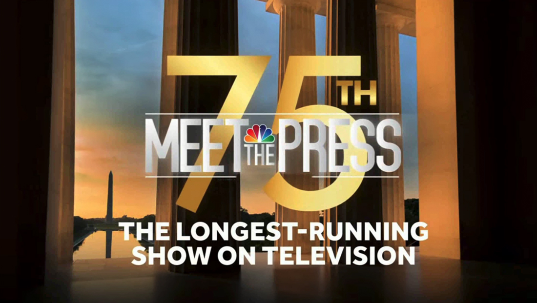 ‘Meet the Press’ marks 75 years with special open, logo and, of course