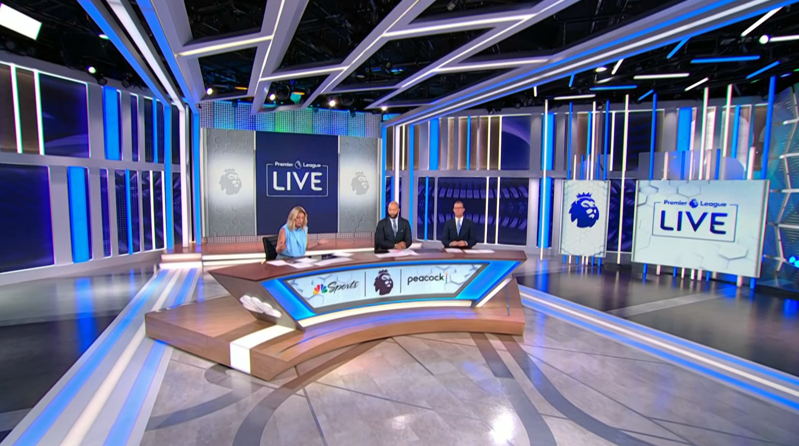 NBC Sports mixes scale, perspective for Studio 3 redesign