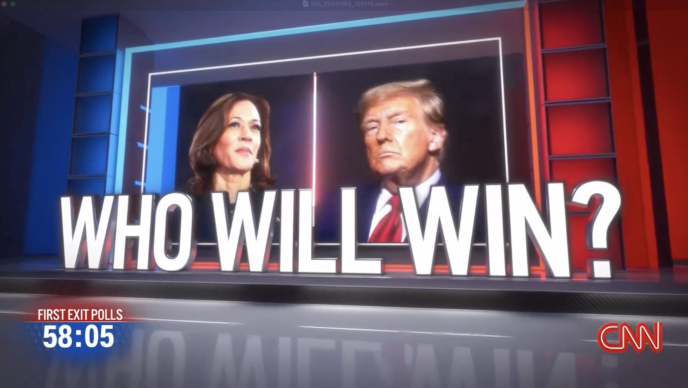 CNN kicks off evening election coverage with dramatic cold open