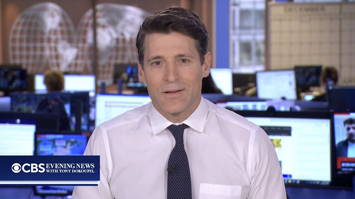 Tony Dokoupil pledges editorial independence from CBS owners days before ‘Evening News’ debut