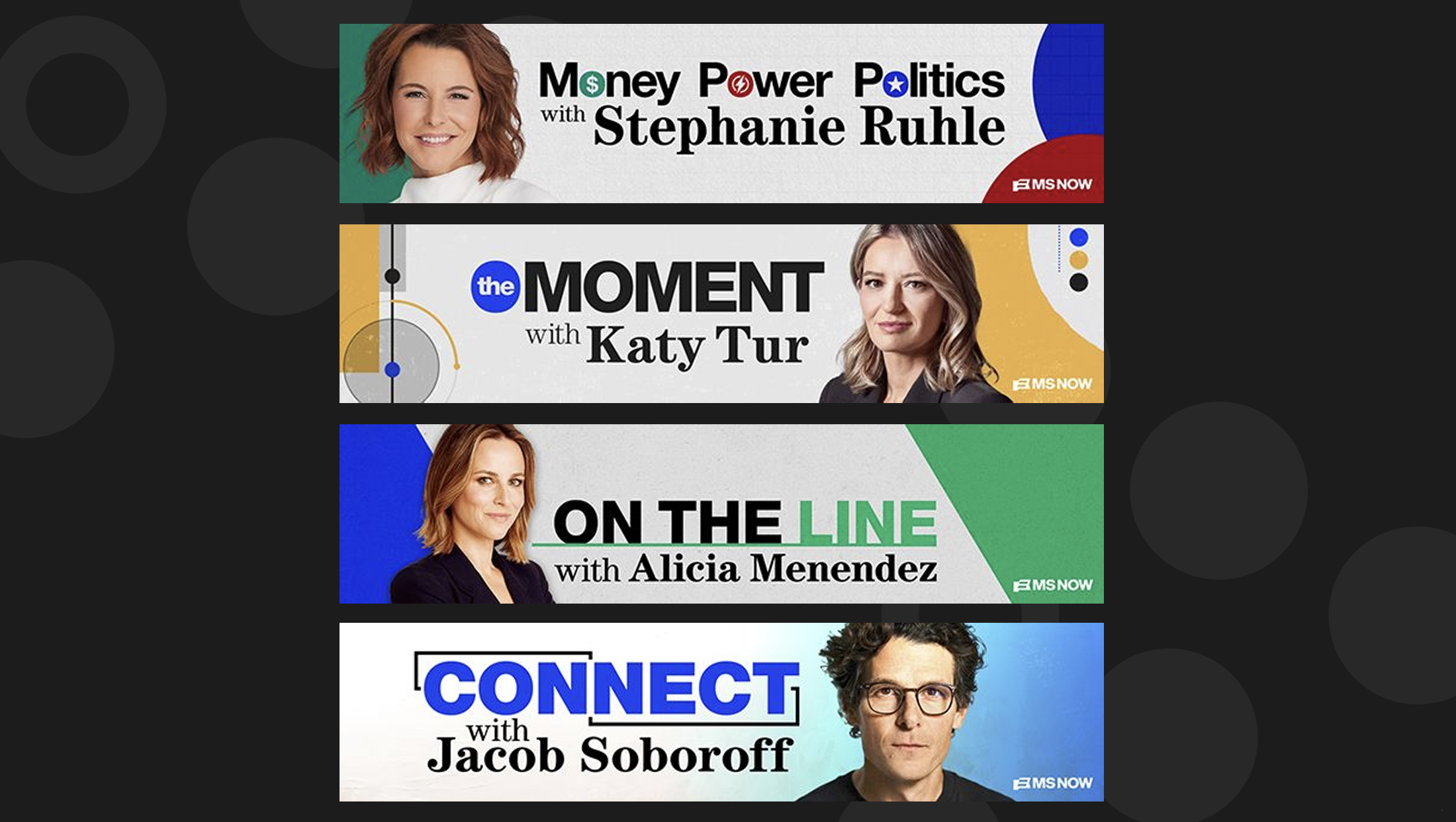 MS NOW announces show, logos titles for upcoming programming overhaul